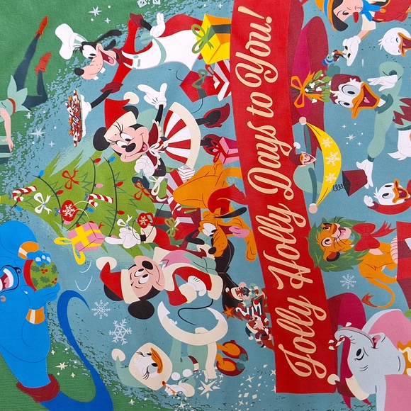 NEW! DISCONTINUED Disney Ensemble Characters Christmas T-Shirt - Mickey, Minnie - Picture 3 of 6